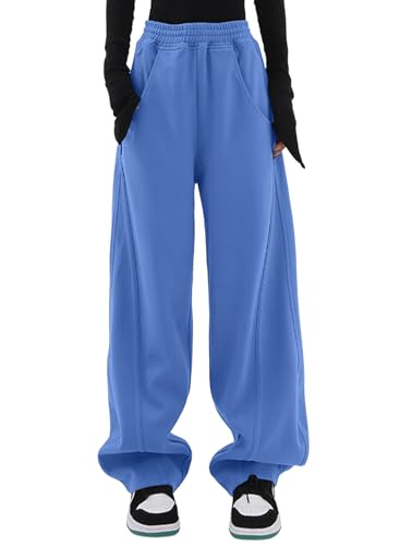 Amazon.com: EVALESS Sweatpants Women Fashion Elastic High